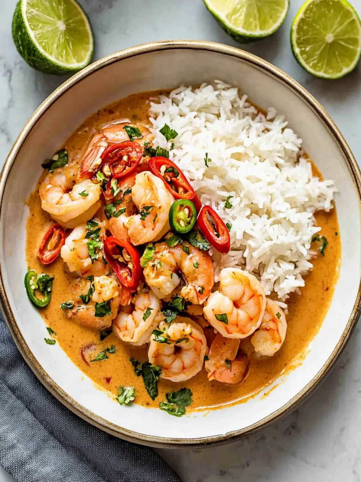 Creamy Coconut Shrimp Curry: A 30-Minute Tropical Delight 2 Creamy Coconut Shrimp Curry