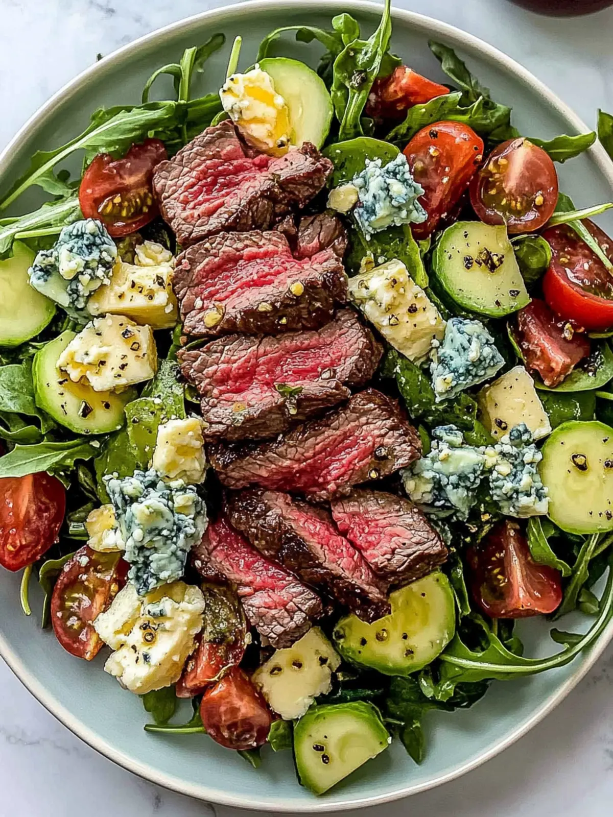 Savory Steak and Blue Cheese Salad: Quick, Fresh, and Delicious 4 Steak and Blue Cheese Salad