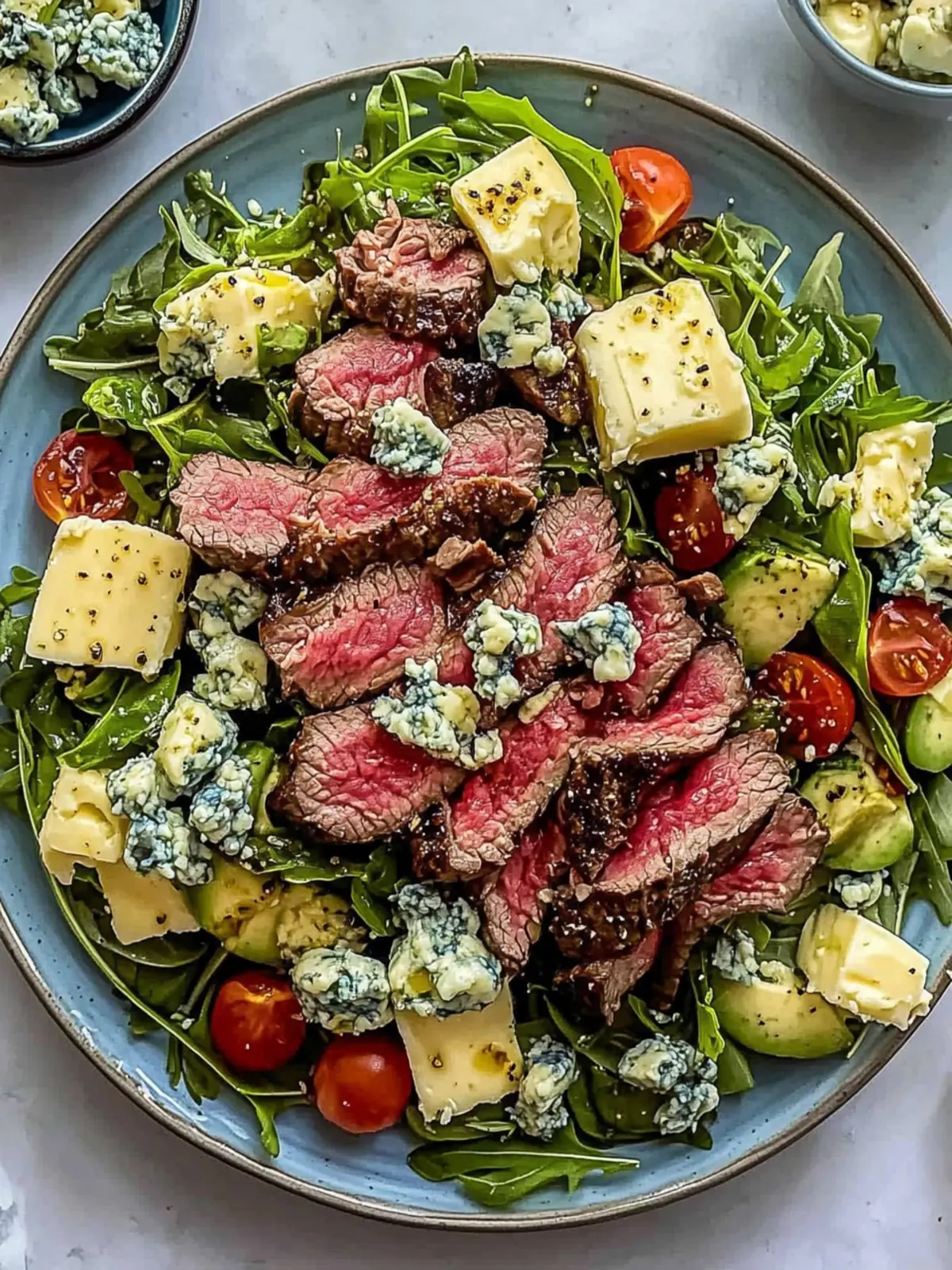 Savory Steak and Blue Cheese Salad: Quick, Fresh, and Delicious 3 Steak and Blue Cheese Salad
