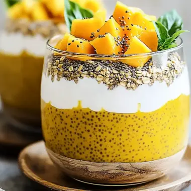 Tropical Mango Turmeric Chia Pudding You’ll Love to Make 9 Mango Turmeric Chia Pudding