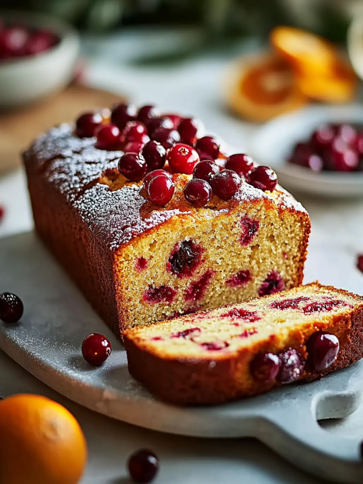 Cranberry Orange Loaf: Your Cozy Breakfast Delight 3 Cranberry Orange Loaf