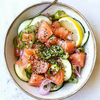 Miso Soy Salmon Sashimi Bowl: Quick, Fresh, and Flavor-Packed 9 Miso Soy Salmon Sashimi Bowl