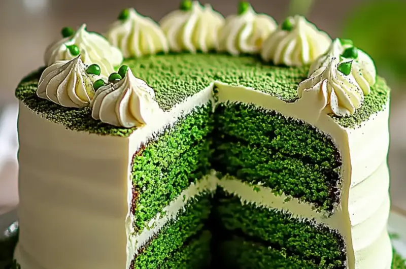 Green Velvet Cake
