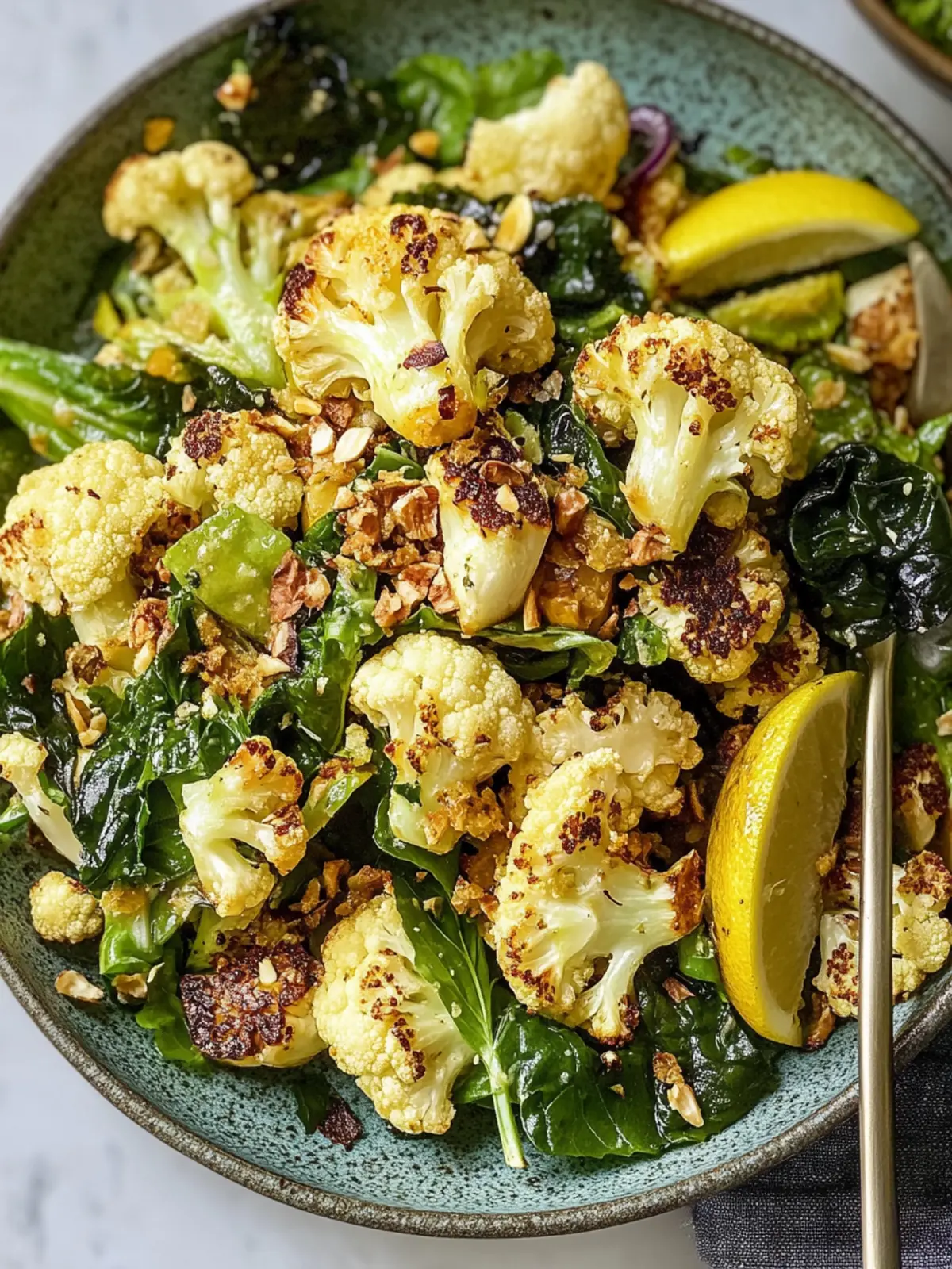 Roasted Cauliflower Salad