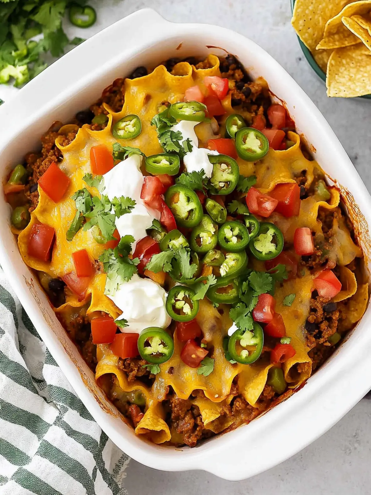 Delicious Walking Taco Casserole: Quick Comfort in Every Bite 5 Walking Taco Casserole