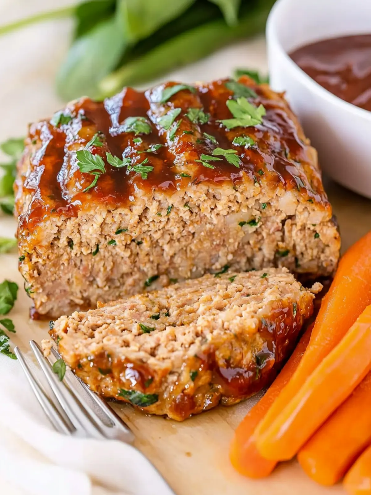 Savory Pork Meatloaf with Glaze That's Kid-Approved! 2 Pork Meatloaf with Glaze