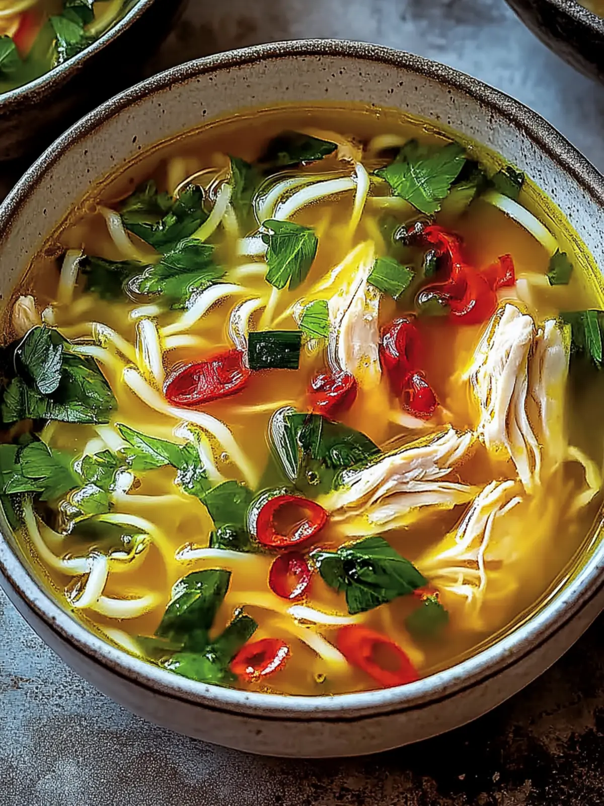 Ginger Garlic Chicken Noodle Soup: Your Cozy Weeknight Delight 5 Ginger Garlic Chicken Noodle Soup