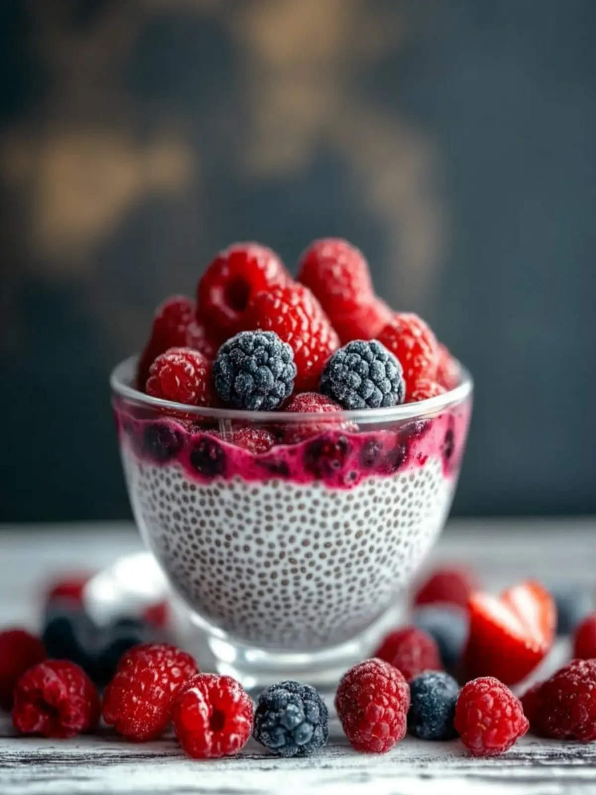 Delicious Chia Seed Pudding with Berries for Easy Healthy Snacking 4 Chia Seed Pudding with Berries