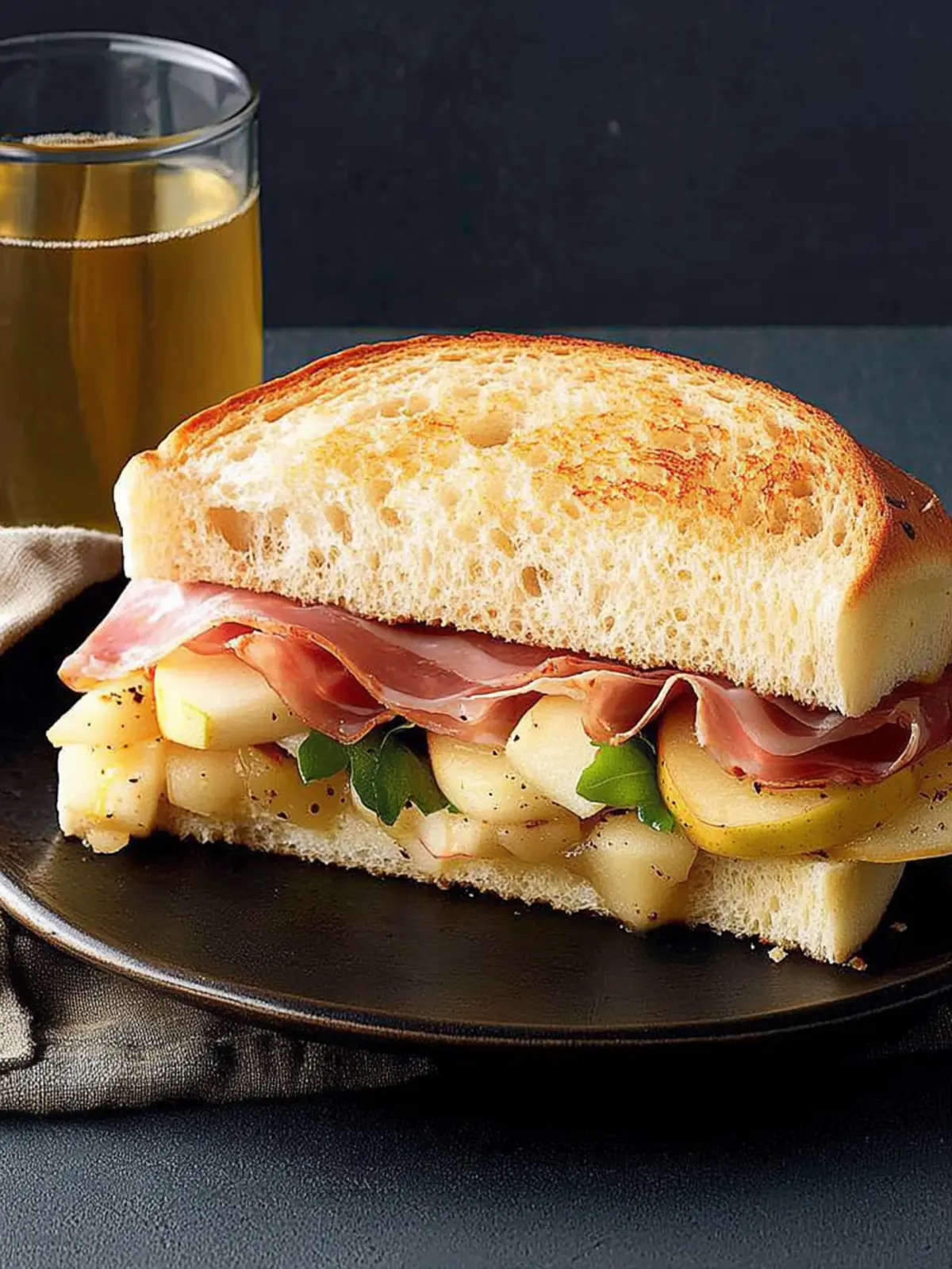 Apple ‘n’ Prosciutto Sandwiches