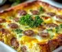 Satisfying Egg and Sausage Bake for a Hearty Breakfast