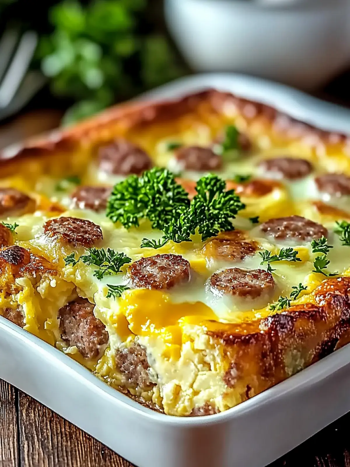 Satisfying Egg and Sausage Bake for a Hearty Breakfast 5 Egg and Sausage Bake