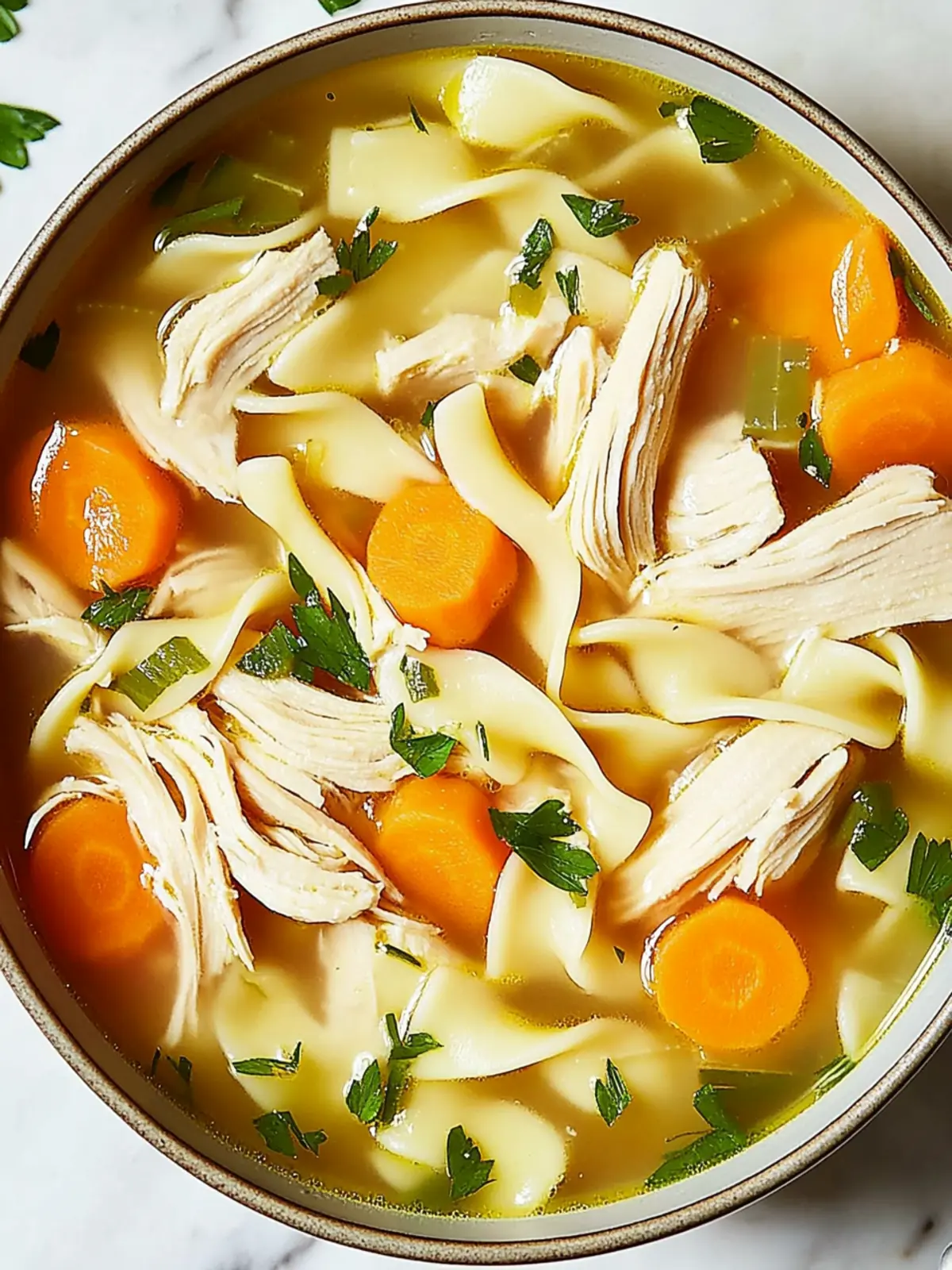 Soul-Warming Chicken Noodle Soup for Cozy Nights 2 Chicken Noodle Soup