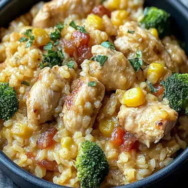 Savor the Comfort of Chicken and Rice Skillet Tonight 9 Chicken and Rice Skillet