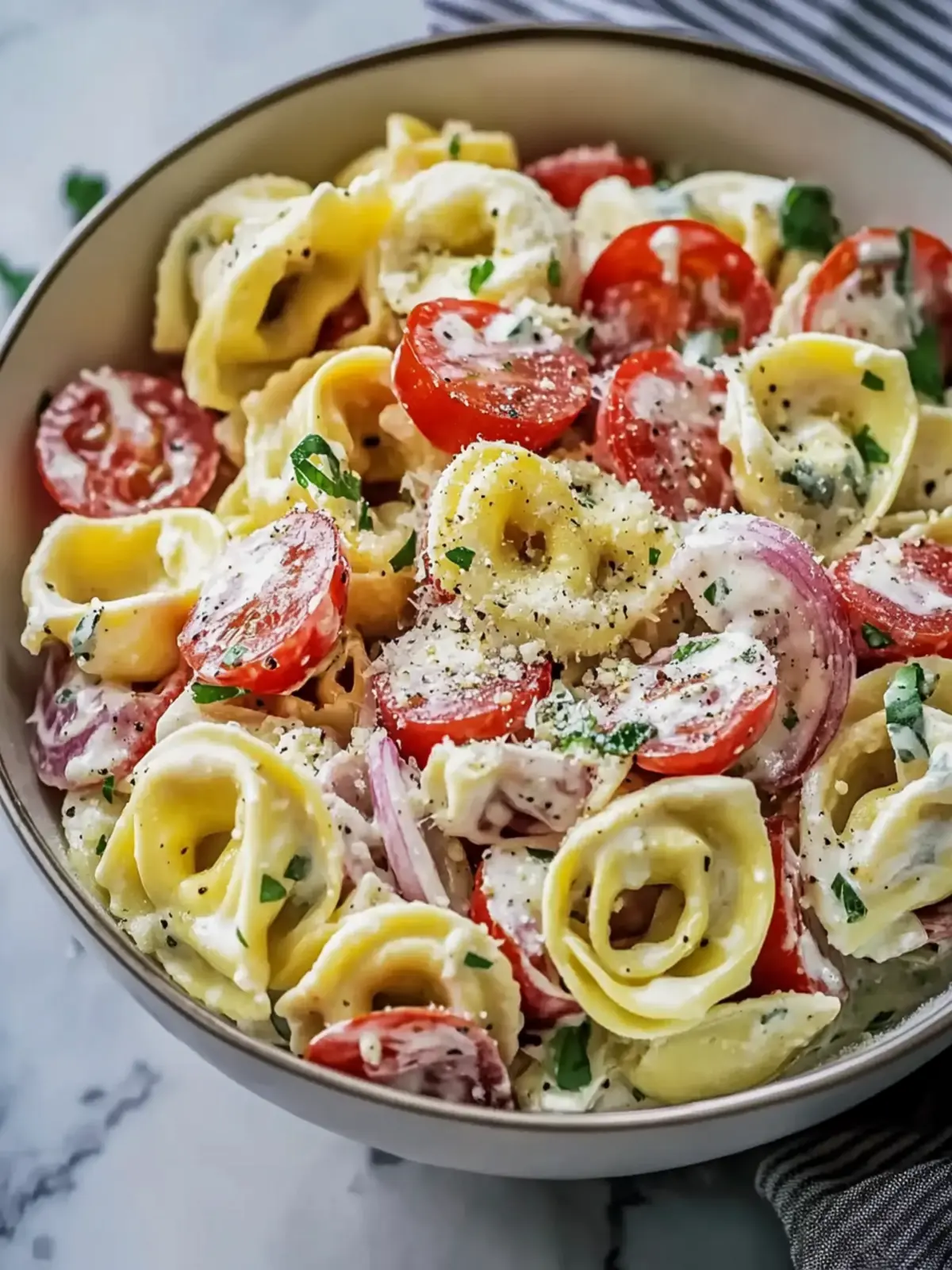 Fresh Grinder Tortellini Salad