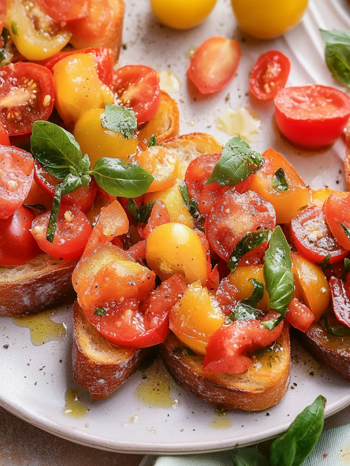 Delicious Fresh Tomato Bruschetta in Just 20 Minutes 3 Fresh Tomato Bruschetta