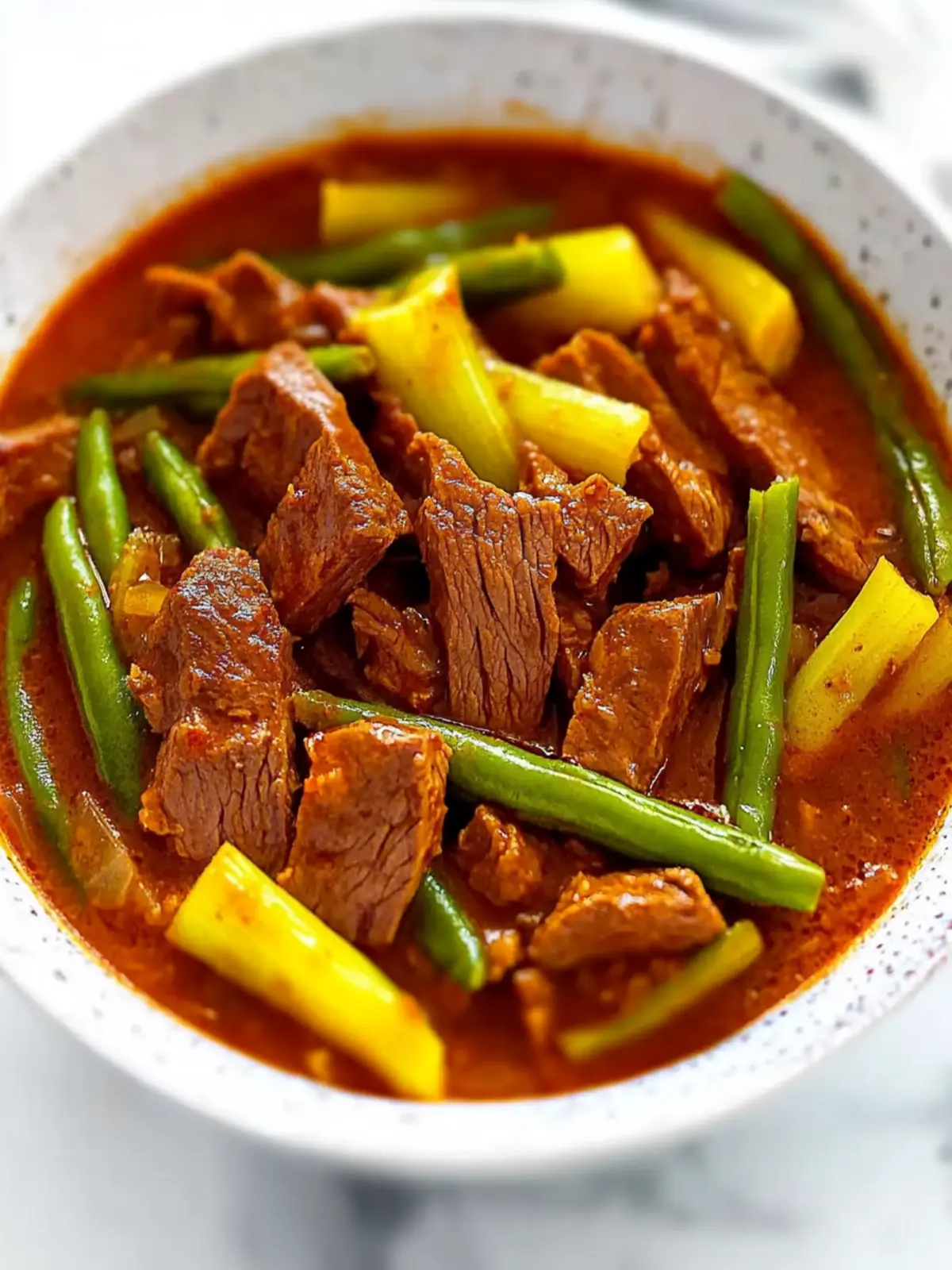 Lebanese Beef and Green Beans: Quick, Healthy Comfort Food 4 Lebanese Beef and Green Beans
