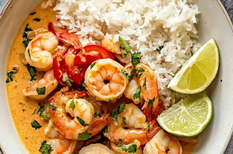 Creamy Coconut Shrimp Curry
