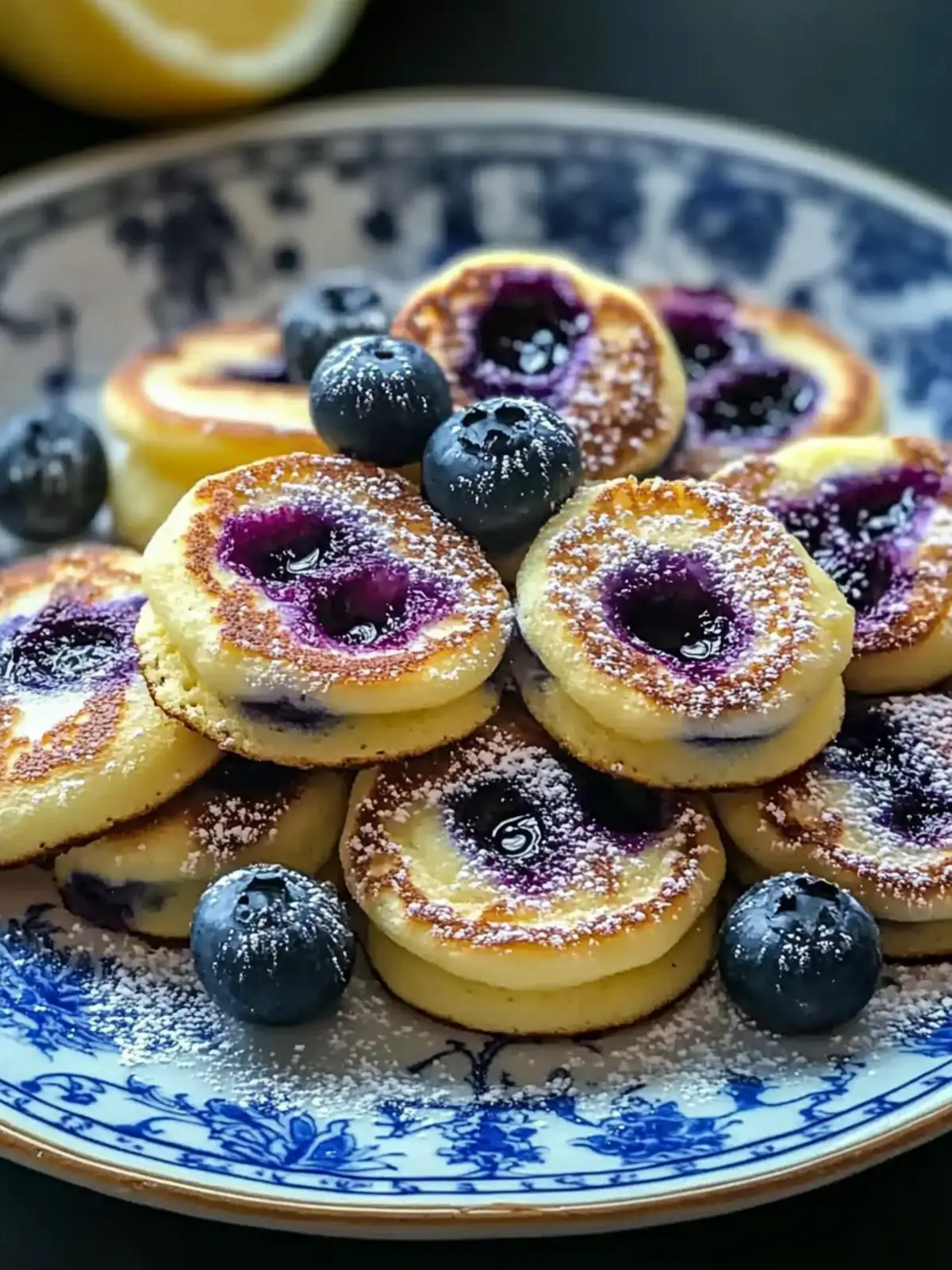 Fluffy Blueberry Lemon Pancake Bites to Brighten Mornings 2 Blueberry Lemon Pancake Bites