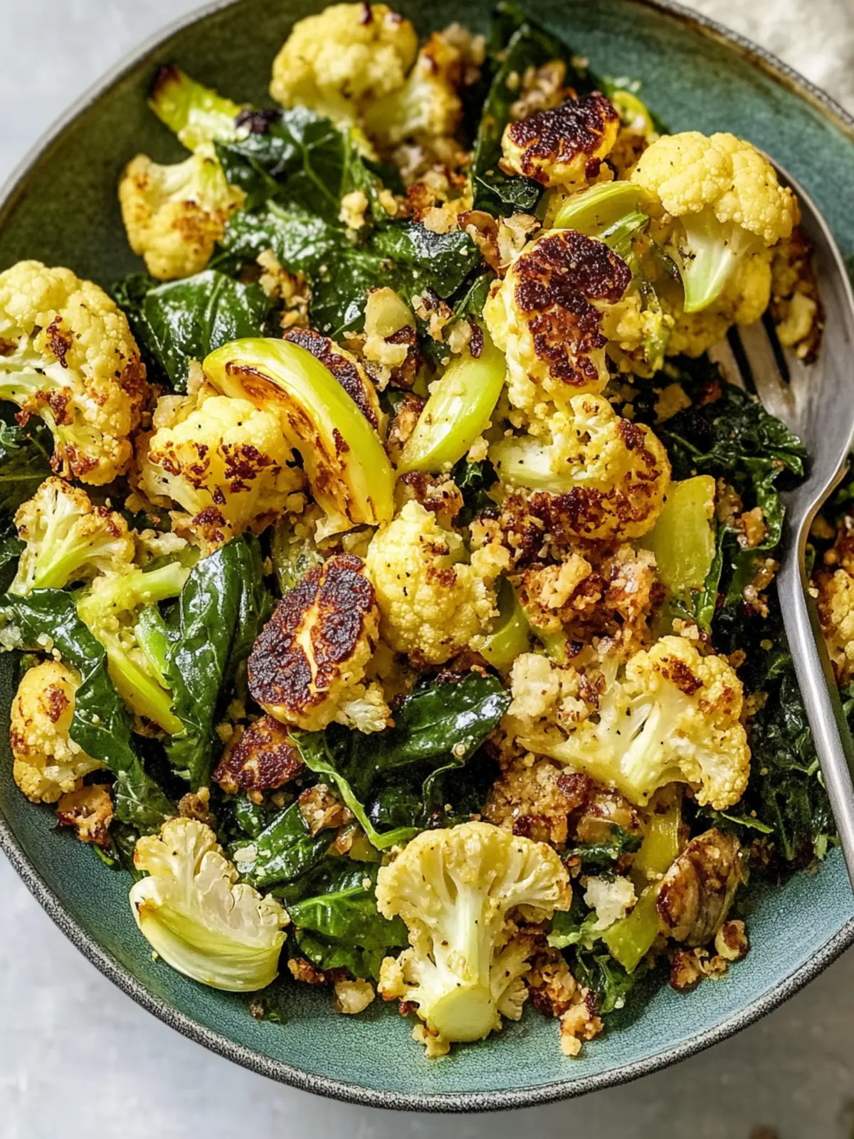 Roasted Cauliflower Salad