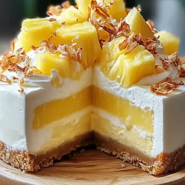 Pineapple Heaven Cheesecake: Taste Paradise in Every Slice 9 Pineapple Heaven Cheesecake