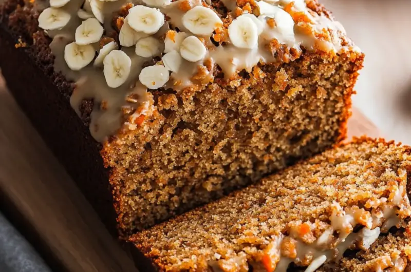 Carrot Cake Banana Bread