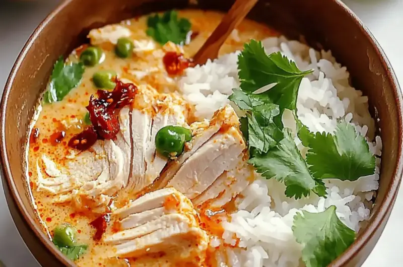 Coconut Chicken Brothy Rice