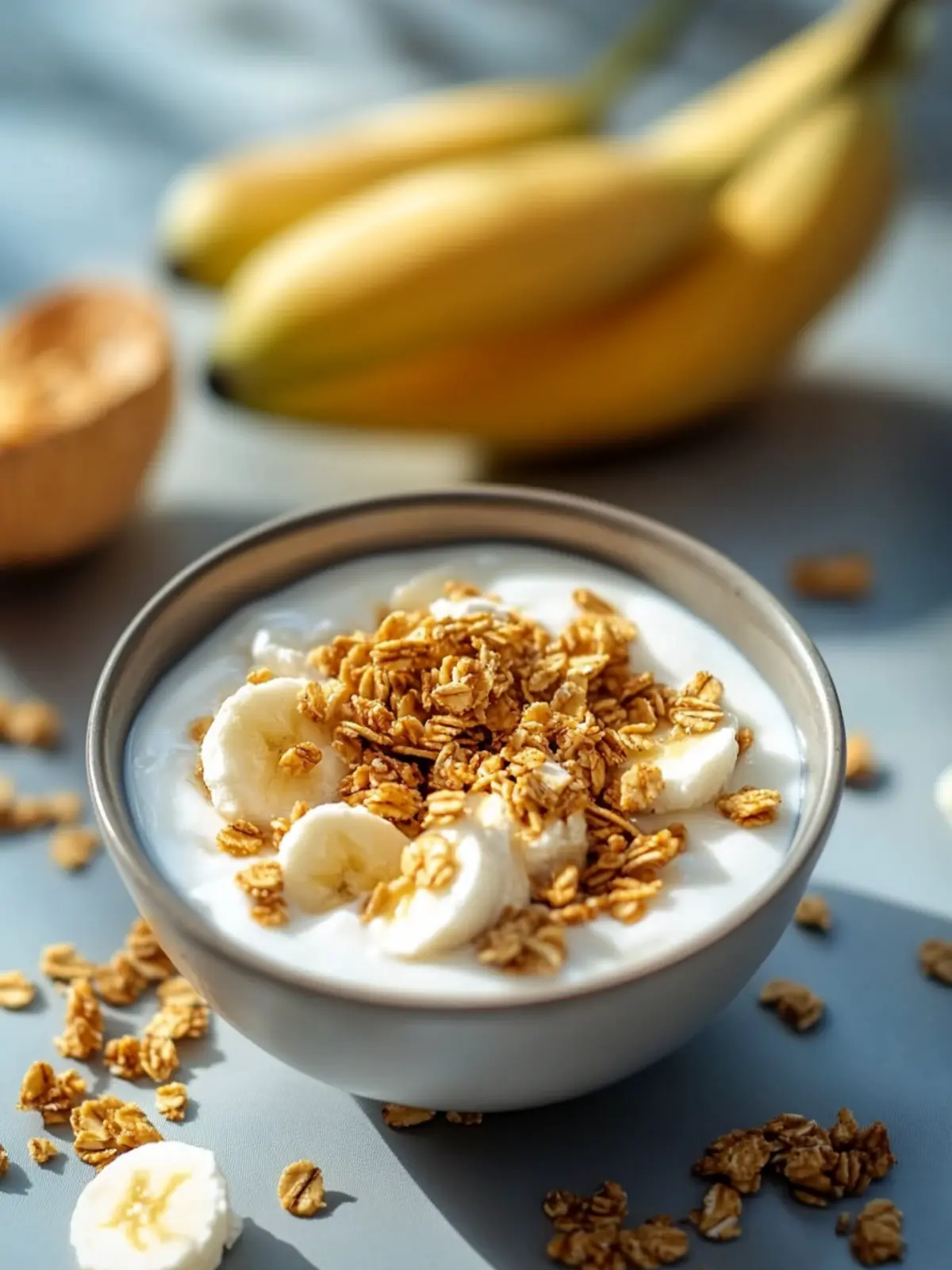 Delicious Coconut Yogurt with Granola: Your Perfect Breakfast! 2 Coconut Yogurt with Granola