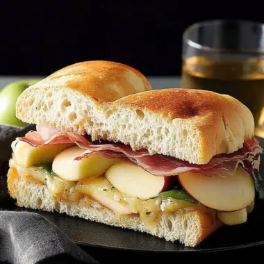Apple ‘n’ Prosciutto Sandwiches