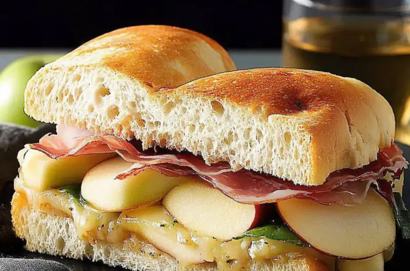 Apple ‘n’ Prosciutto Sandwiches