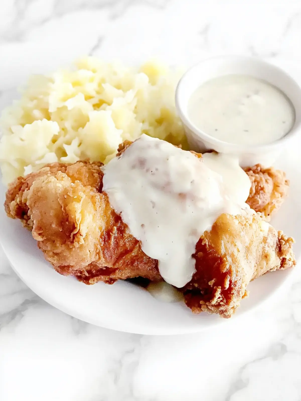 Delicious Maryland Fried Chicken with Creamy White Gravy 5 Maryland Fried Chicken