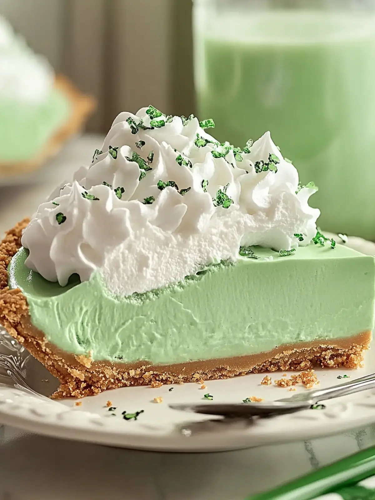 Shamrock Shake Pie: The Ultimate Minty Dessert for St. Patrick's Day 5 Shamrock Shake Pie