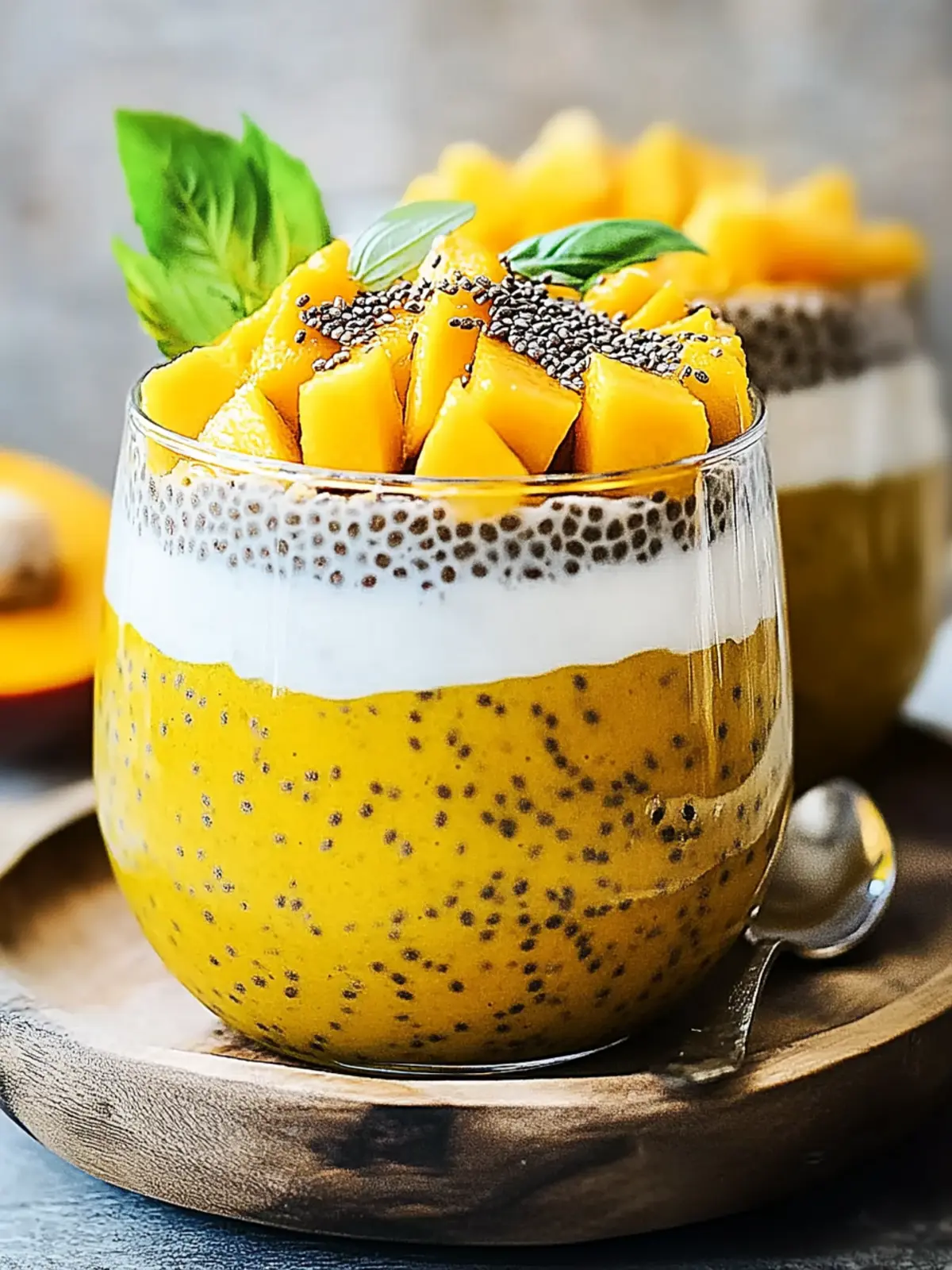 Tropical Mango Turmeric Chia Pudding You’ll Love to Make 4 Mango Turmeric Chia Pudding