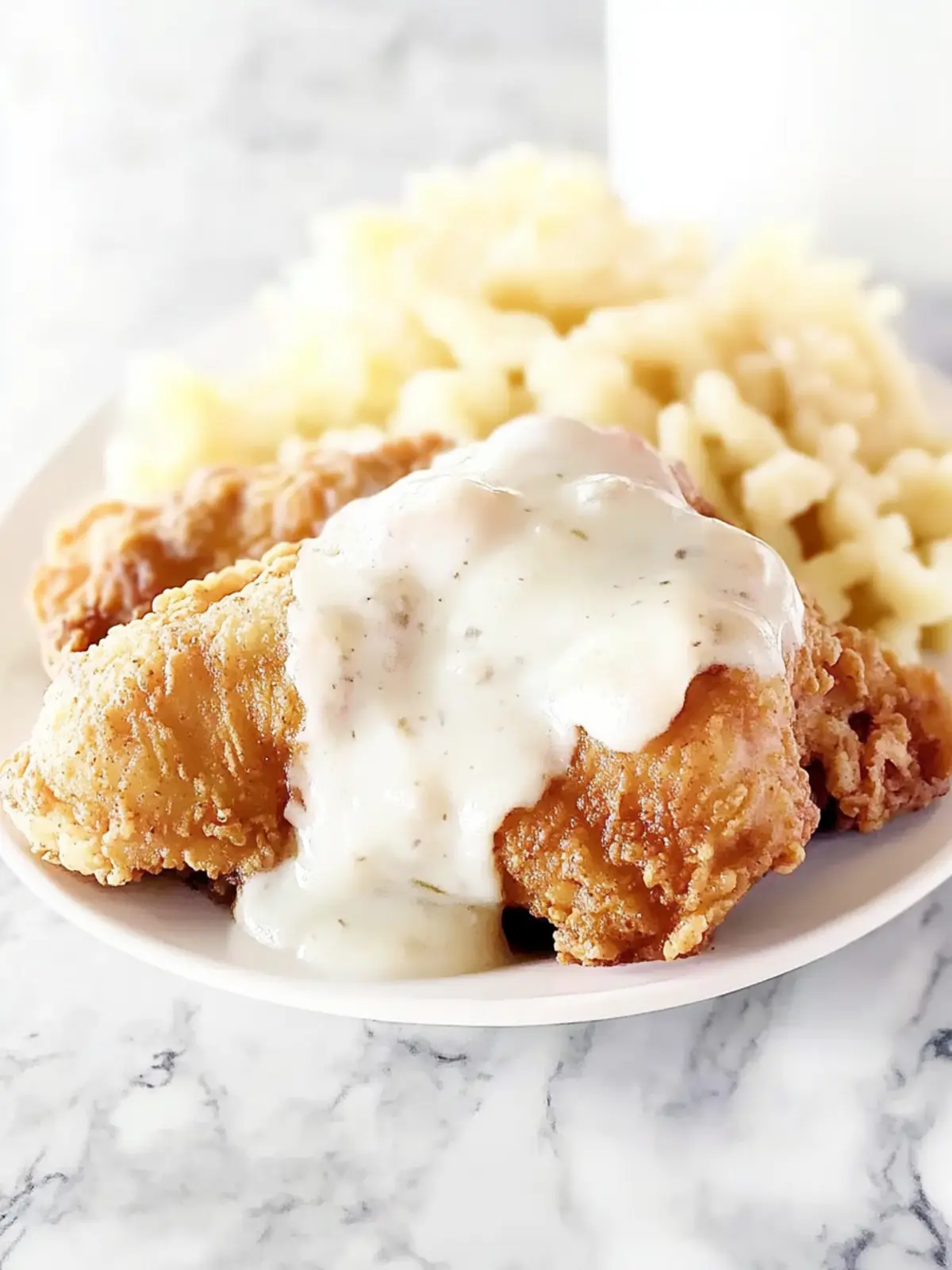 Delicious Maryland Fried Chicken with Creamy White Gravy 4 Maryland Fried Chicken