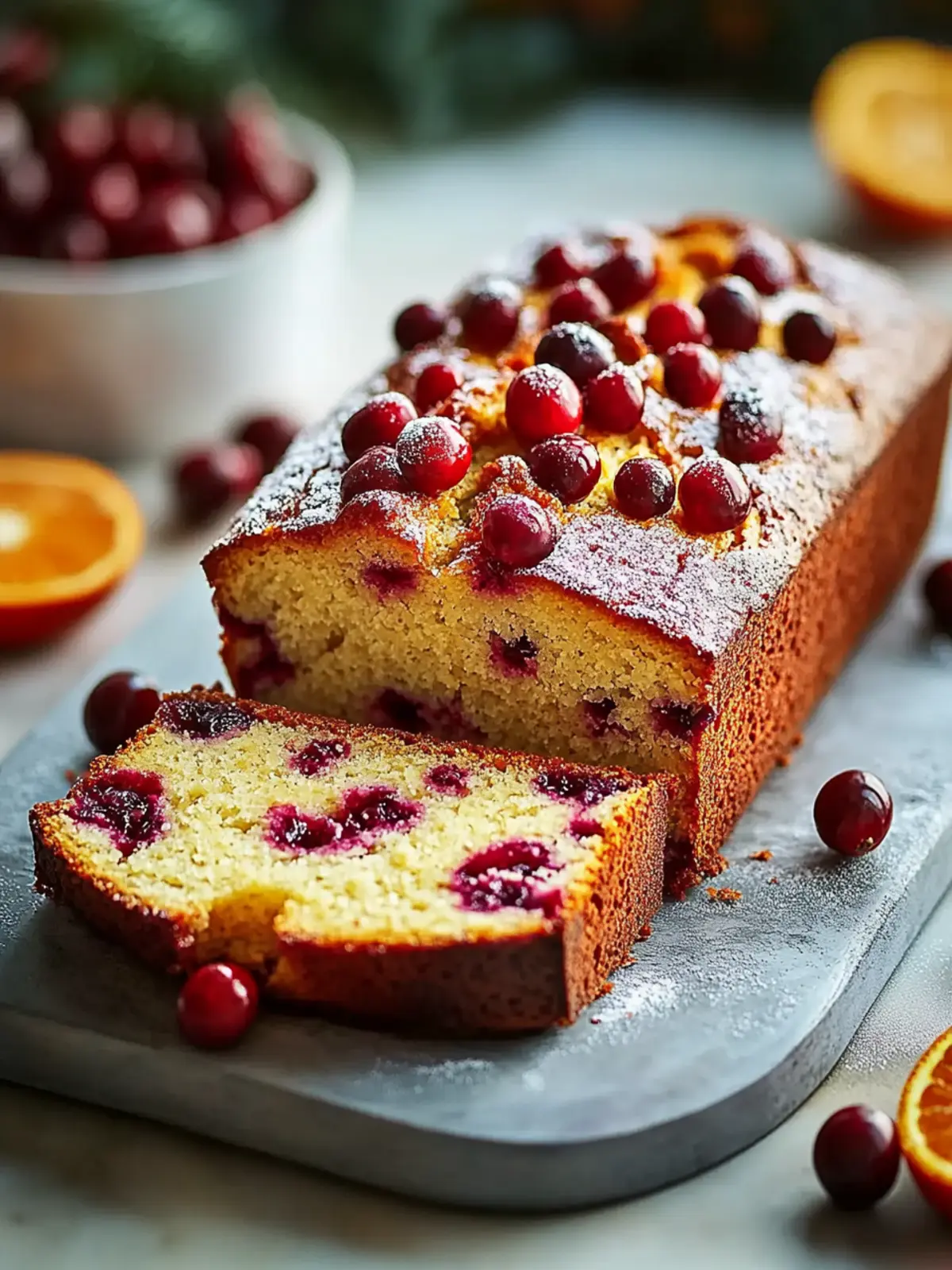 Cranberry Orange Loaf: Your Cozy Breakfast Delight 2 Cranberry Orange Loaf