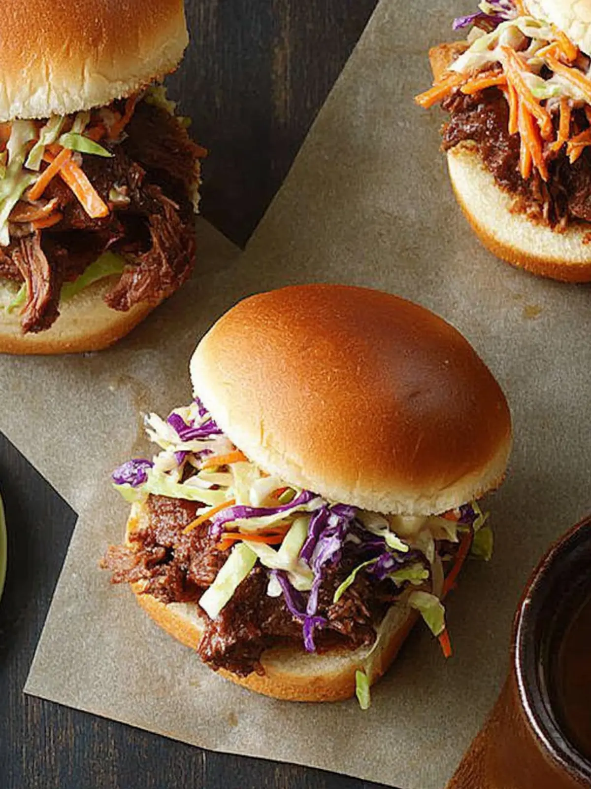 Slaw-Topped Beef Sliders for Effortless Delicious Gatherings 4 Slaw-Topped Beef Sliders