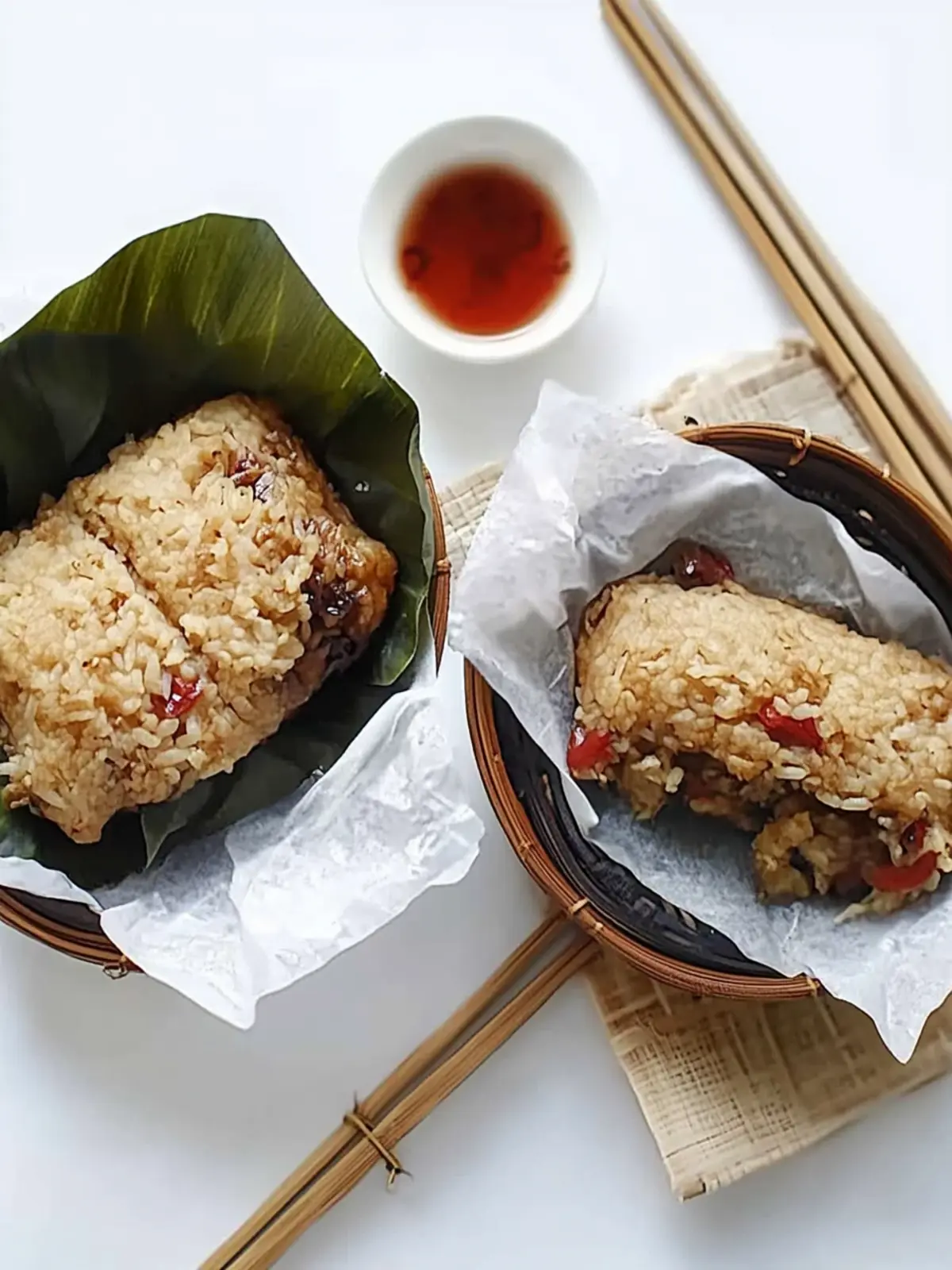 Irresistible Lo Mai Gai: Master Chinese Sticky Rice Wrapped in Lotus Leaf 2 Lo Mai Gai (Chinese Sticky Rice Wrapped in Lotus Leaf)