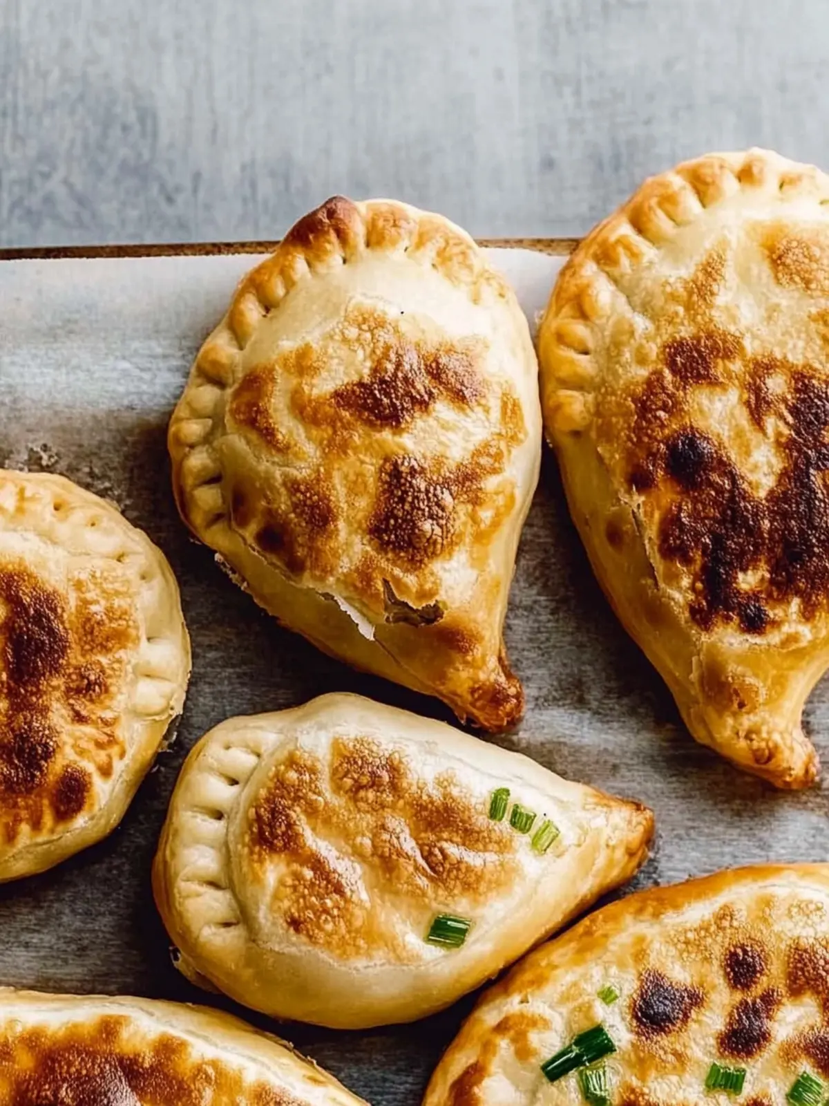 Savor Succulent Pan-Fried Chive Pockets Bursting with Flavor 2 Pan-Fried Chive Pockets