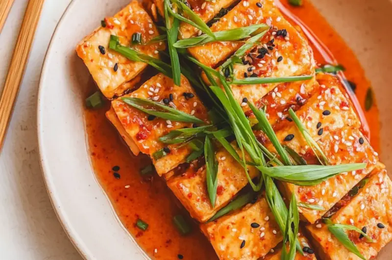 Korean Braised Tofu