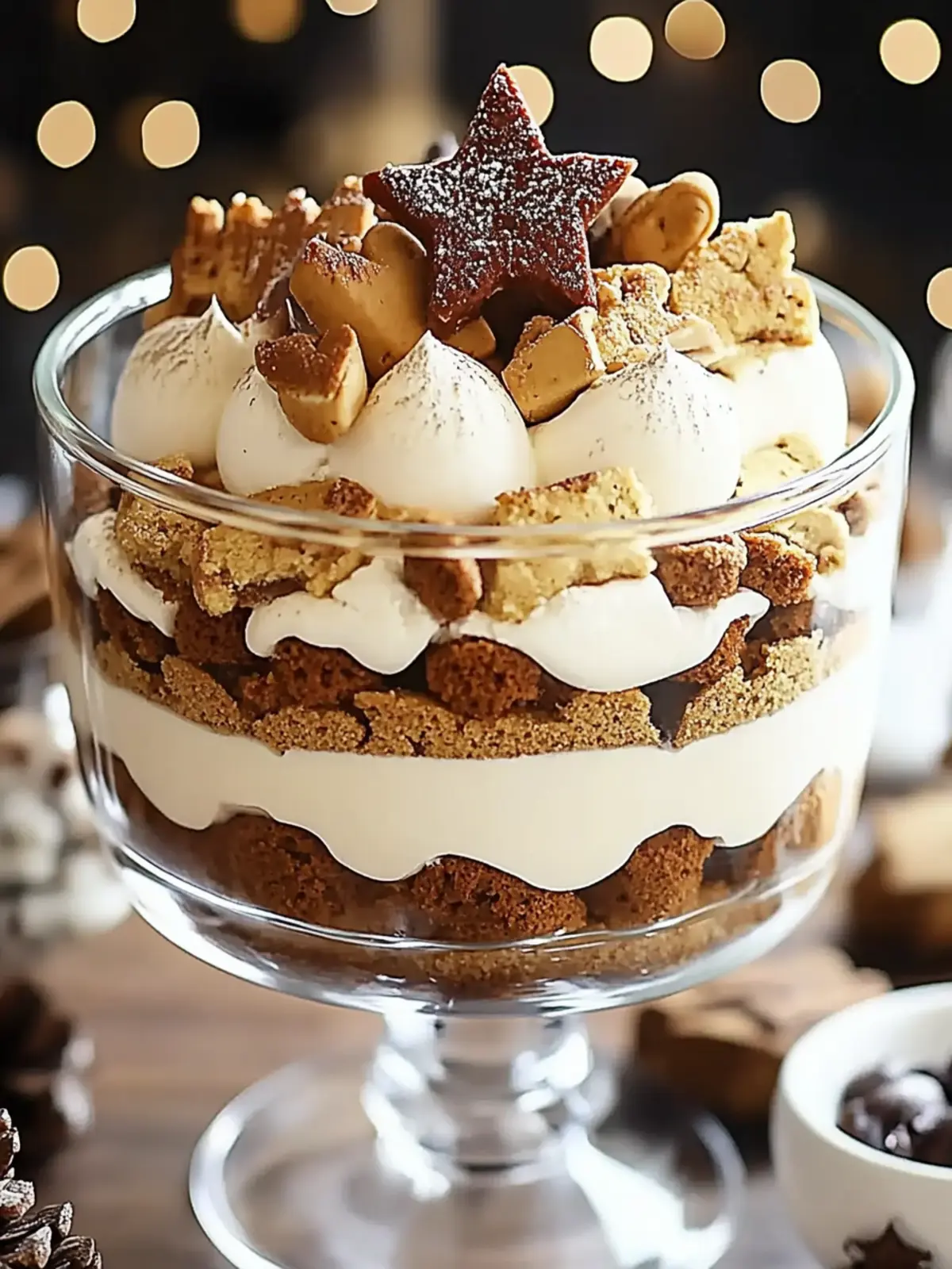 Gingerbread Cheesecake Trifle