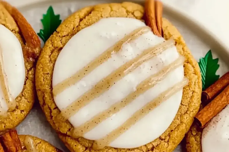 Chewy Maple Cinnamon Cookies