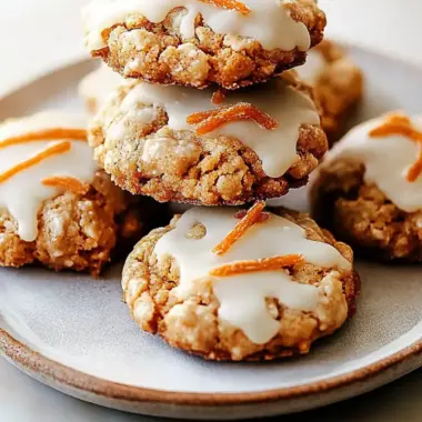 Chewy Carrot Cake Cookies with Creamy Frosting Delight 10 Carrot Cake Cookies