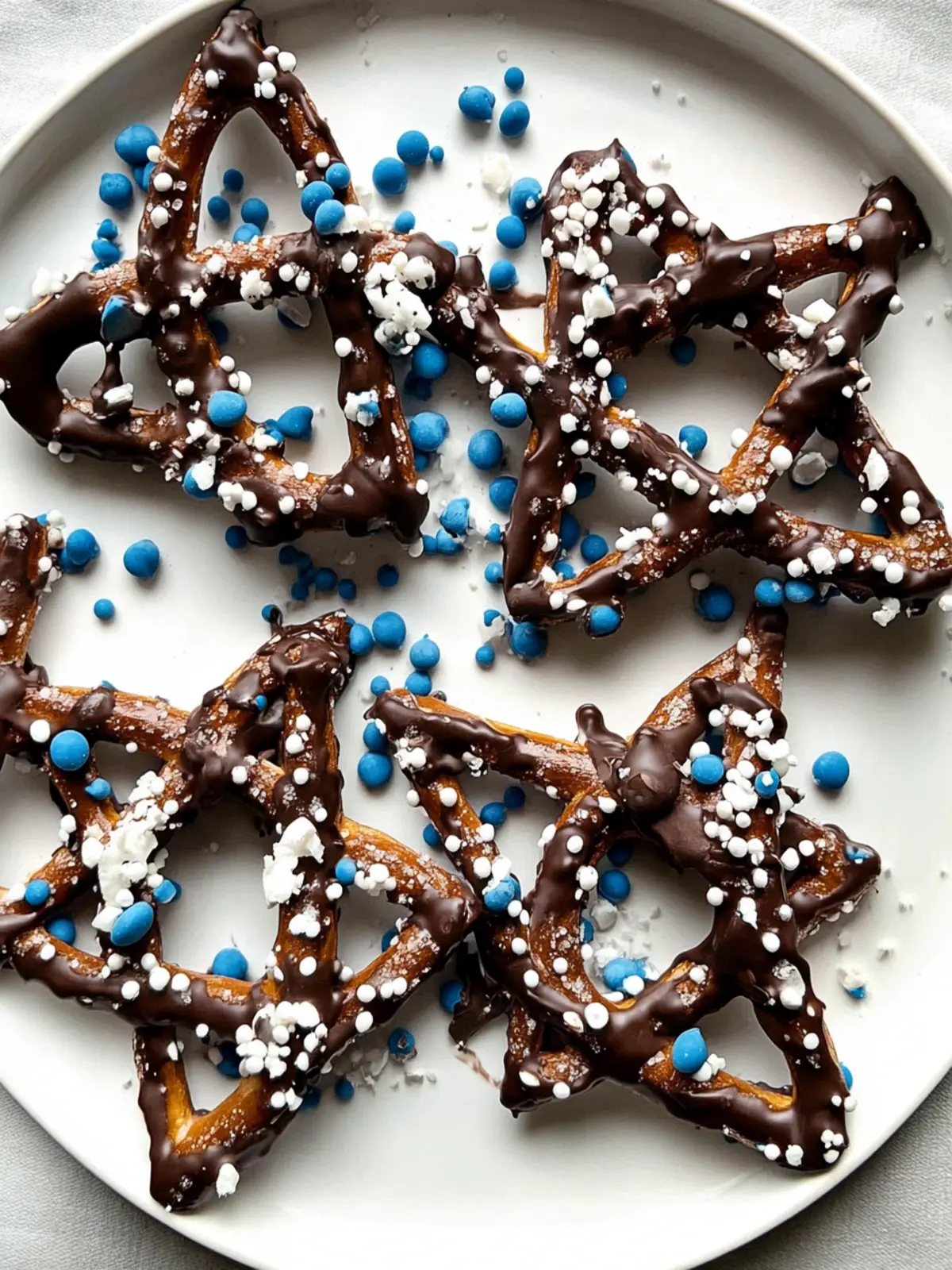 Hanukkah Chocolate Pretzels: Festive Fun with 3 Ingredients 4 Hanukkah Chocolate Pretzels