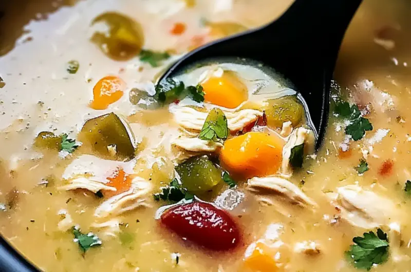 Santa Fe Green Chile Chicken Soup