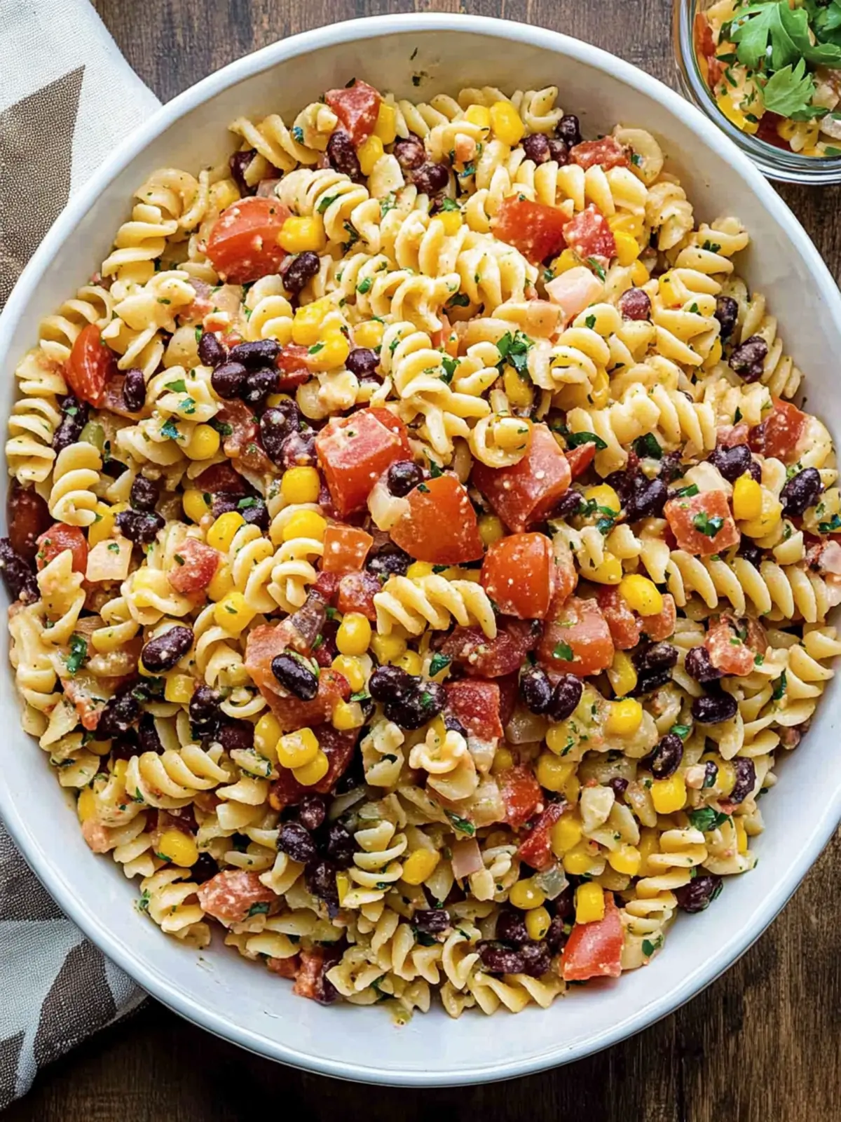 Cowboy Caviar Pasta Salad