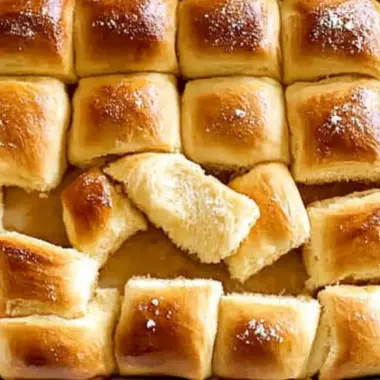 Buttery Parker House Rolls