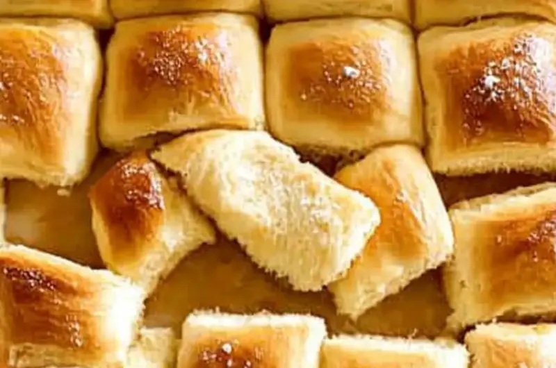 Buttery Parker House Rolls