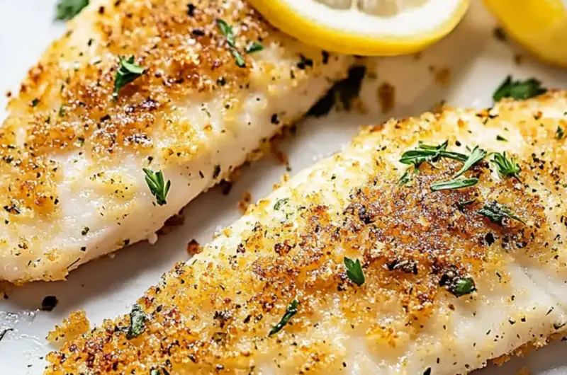 Herb Crusted Tilapia