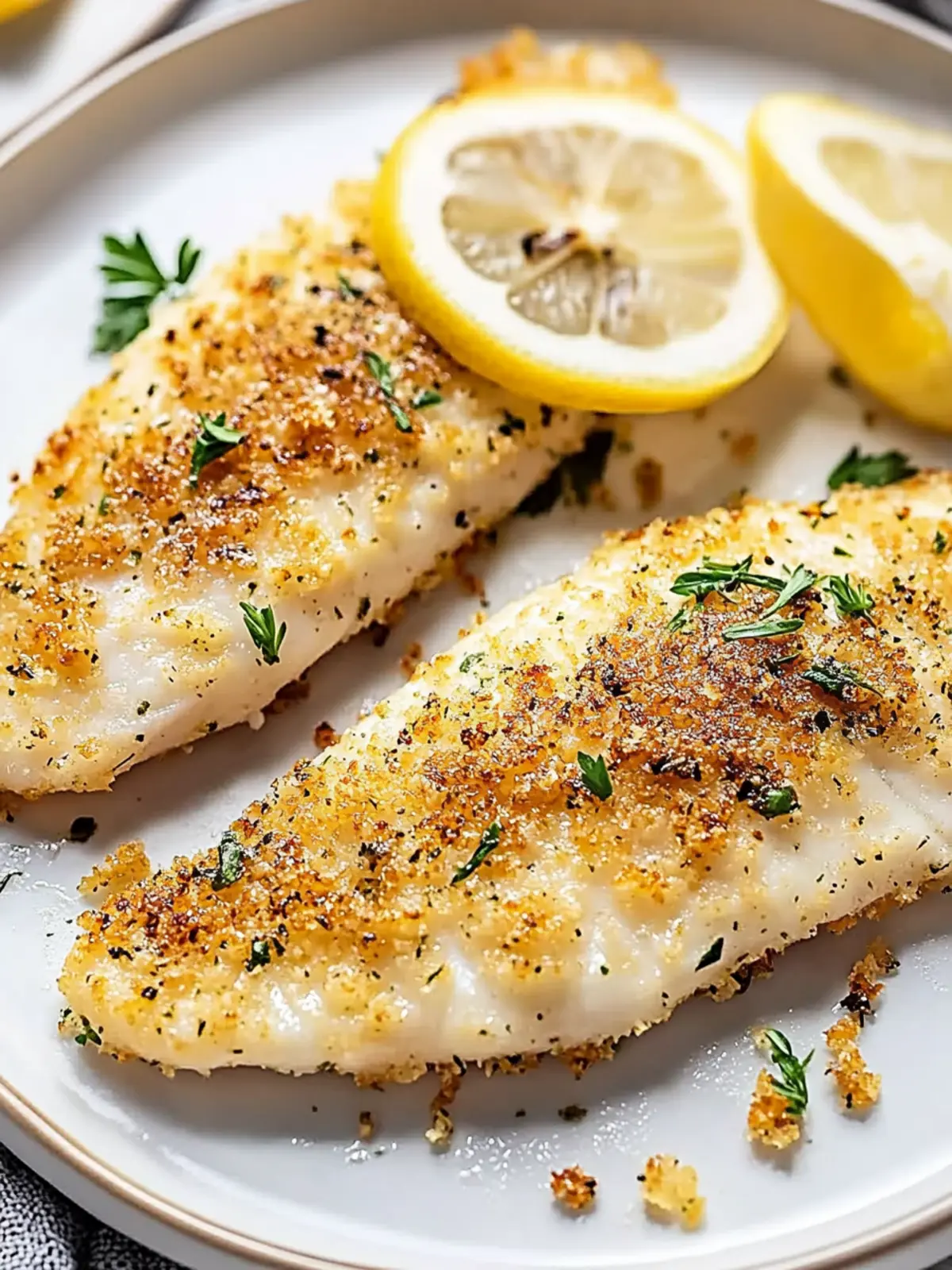 Herb Crusted Tilapia: A Crispy Flavor Blast for Dinner 5 Herb Crusted Tilapia