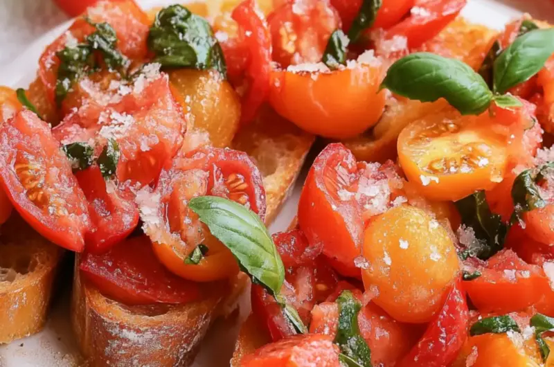 Fresh Tomato Bruschetta