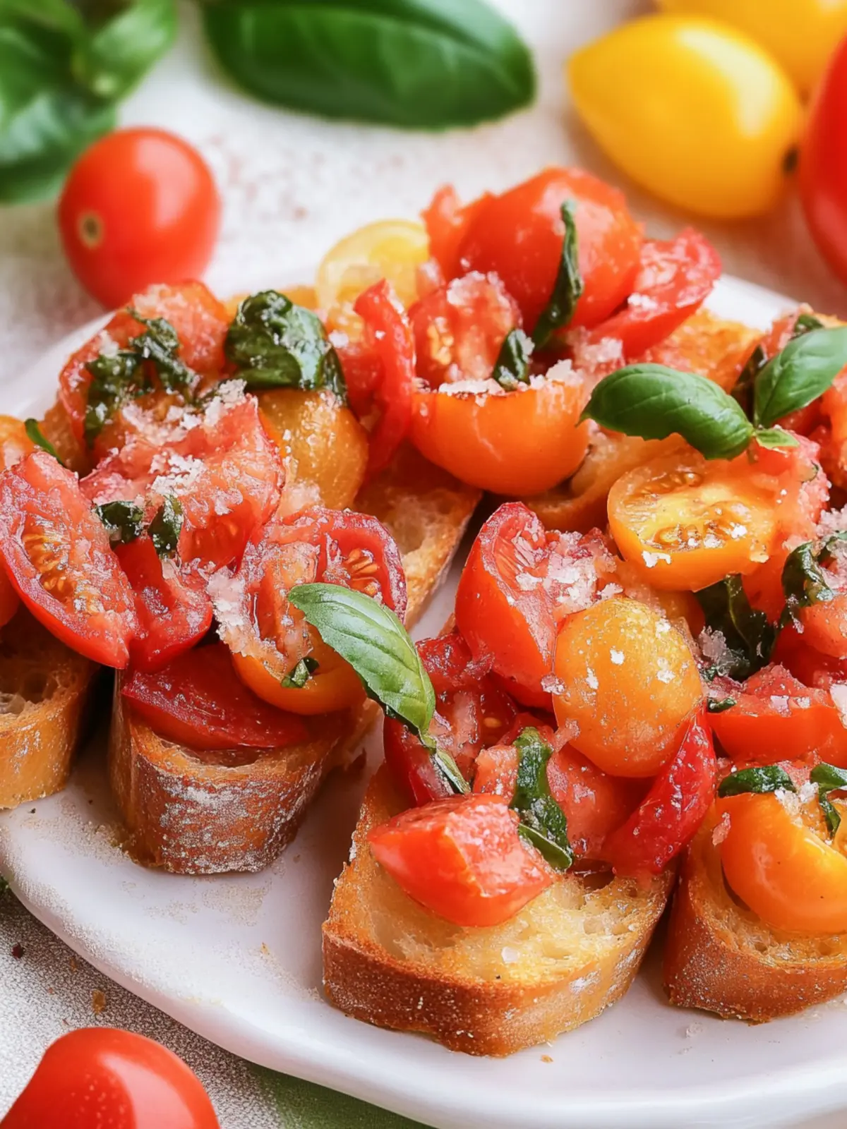 Delicious Fresh Tomato Bruschetta in Just 20 Minutes 5 Fresh Tomato Bruschetta